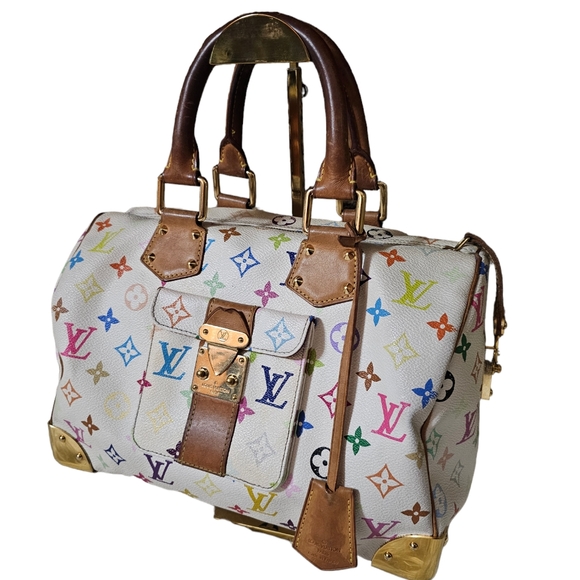 LIMITED EDITION MULTICOLORED MURAKAMI LOUIS VUITTON - Picture 8 of 15